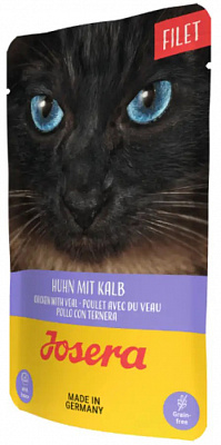 Корм влажный для кошек Josera курица и телятина 70 г