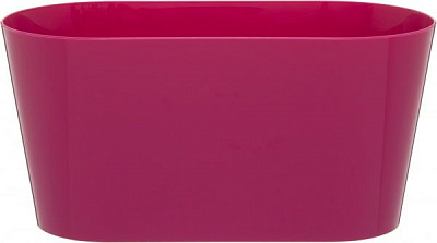 Кашпо пластиковое Elsa Вулкано Мультивазон овальный 3,1л пурпурный (0669-043) 