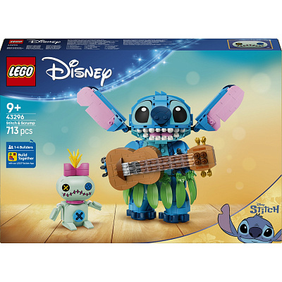 Конструктор LEGO Disney Стич и Страхопудка 43296