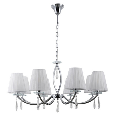Люстра Victoria Lighting 8x40 Вт E14 хром Chanel/SP8 