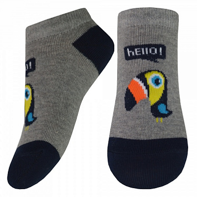 Носки детские унисекс Легка хода 9276 р. 18–20 серый меланж 