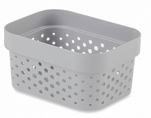 Корзина для хранения Curver светло-серый Infinity 1,4 л 83x167x125 мм