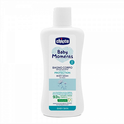 Гель для купання Chicco Baby Moments «Без сліз» із екстрактом календули 200 мл (10579.00)