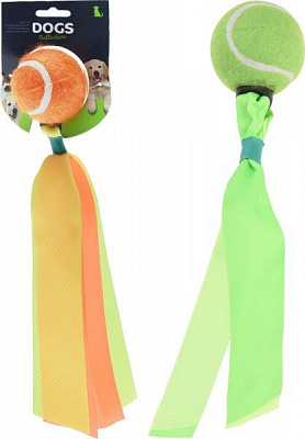 Іграшка для собак м'яч на мотузці в асортименті
