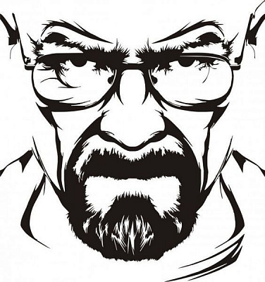 Світловідбивна наліпка Хайзенберг