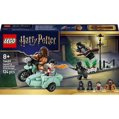 Конструктор LEGO Harry Potter Геґрід і Гаррі: Втеча з Тисової вулиці 76459