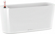 Вазон пластиковий Lechuza Delta 20 овальний 10л білий (15560) 