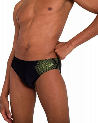 Плавки Speedo PLMT 7CM BRF AM BLACK/YELLOW 8-09739F398 р.42 чорний