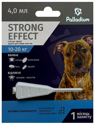 Капли Strong Effect вес 10-20 кг