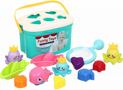 Набір іграшок для ванної MERX Limited 13 шт MX0470102