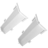 Комплект уголков внутренних King Floor 70 2 шт белый 