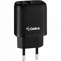 Зарядное устройство Gelius Pro X-Duo GP-HC014 USB/Type-C QC3.0 / PD20W Black (2099900851827) 