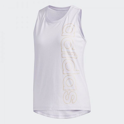 Майка Adidas W E BRANDED TK FL9293 S фиолетовый