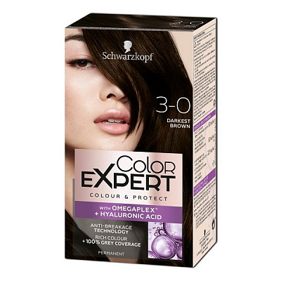 Крем-фарба для волосся Color Expert Color Expert 3.0 чорно-каштановий 142,5 мл