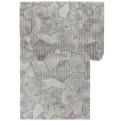 Набор ковриков Oncu grup Декомарин 80х48 + 48х48 серый