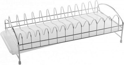 Сушилка для посуды 41,5x19x10,5 см нержавеющая сталь LF-368 S/S Lemax