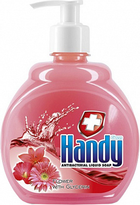 Антибактериальное жидкое мыло CLOVIN Handy цветочное с глицерином 500 мл