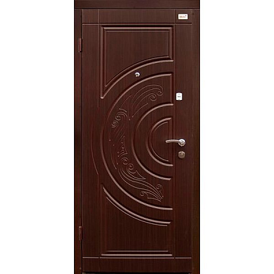 Двері вхідні Abwehr А(3)-32 (V) 096Л (В) венге 2050x960 мм ліві