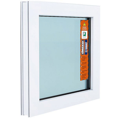 Окно глухое DECCO 60 500x500 мм