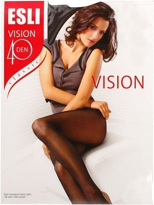 Колготки ESLI VISION 40 den marrone р. 5 шоколадный 