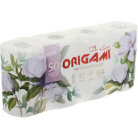 Туалетная бумага Ultra White Origami De Luxe тришаровий 8 шт.