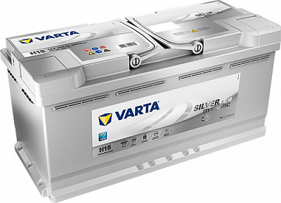 Аккумулятор автомобильный Varta SILVER DYNAMIC AGM 105А 12 B 605901095 «+» справа