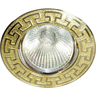 Свiтильник Feron DL2008 GU5.3 золото/титан