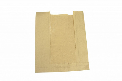 Пакет паперовий Petruzalek 19,6x8х24 кор. / вікон.перф.110 мм / 100 1030311