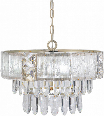 Люстра підвісна Sensio Washington 4x40 Вт E14 прозорий/золото ALB-P00424-E