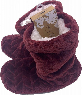 Взуття домашнє La Nuit чобітки Коси р. 38-40 винний