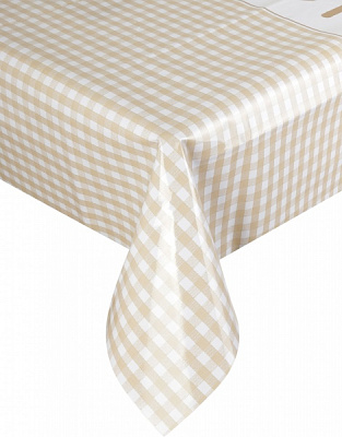 Скатертина Дім 137x180 см бежевий Даріана