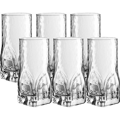 Набір склянок Quartz Long drink 490 мл Durobor