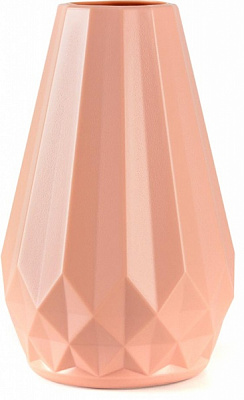 Ваза пластиковая MVM DH-FLOWERS-07 PINK 20,5 см 
