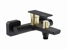 Смеситель для ванны Aqua Rodos Cuba 03 black matte