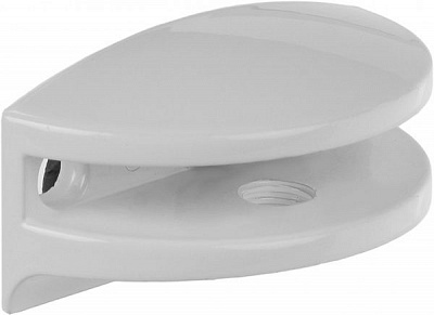 Тримач для полиць REI 88Wh 4-6 мм білий