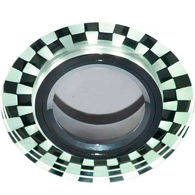 Світильник точковий Blitz з LED-підсвіткою MR16 35 Вт GU5.3 6000 К хром BL 220S3 CH+WH