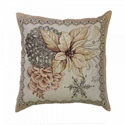 Подушка декоративна Золоті свята 45x45 см Прованс