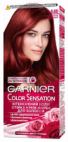 Крем-фарба для волосся Garnier Color Sensation 6.60 Інтенсивний рубіновий 110 мл