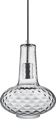 Люстра Ledvance CARVED PENDANT PEAR 1x60 Вт E27 чорний