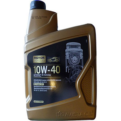 Мастило моторне Motor Gold Ecotec SAE 10W-40 1 л