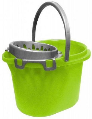 Відро з віджимом для прибирання Алеана 15 л 38 см