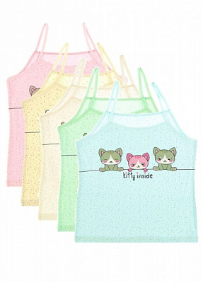 Майка детская для девочки Donella 43816CK р.122 в ассортименте 