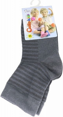 Шкарпетки дитячі Conte-Kids CLASS 153 р.16 сірий