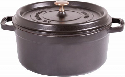 Кокотница 28 см 5,85 л черная Staub