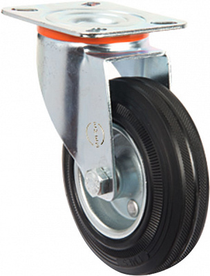 Опора поворотнаяколеснаяEM 01 SPR 125 d125 мм Emes