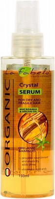 Сыворотка La Fabelo Organic Восстанавливающая с органическим экстрактом бамбука, маслом Аргана и макадамии 150 мл 