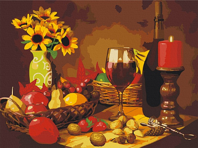 Картина за номерами Фруктова вечеря 12139-АС 40х50 см ArtCraft