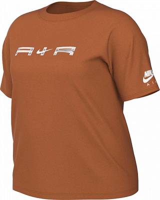 Футболка Nike W NSW AIR SS TOP BF DD5431-816 р.M оранжевый