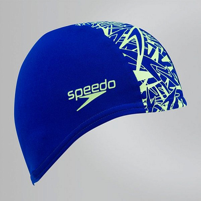 Шапочка для плавания Speedo BOOM_END+_CAP_AU 8-08772C776 one size синий