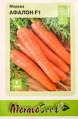 Насіння MoravoSeeds морква Афалон 1г